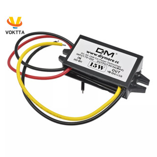  Mô Đun Hạ Áp VOKTTA 15W 5V   3A DC-DC 12V - 5V Chống Thấm Nước Dành Cho Ô Tô 