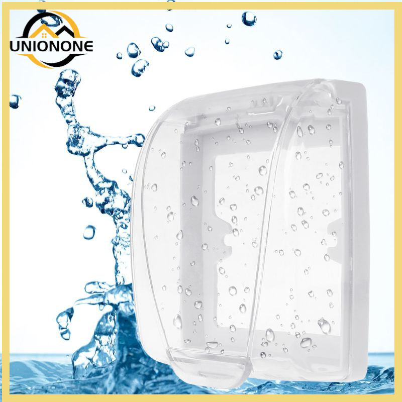 Vỏ nhựa bảo vệ ổ điện/chuông cửa kiểu lật chống nước cho nhà tắm/ bếp tiện lợi