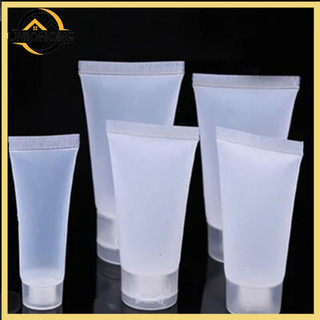 Tuýp nhựa rỗng chiết mỹ phẩm bằng nhựa trong suốt có nắp đậy tiện dụng mang theo khi đi du lịch