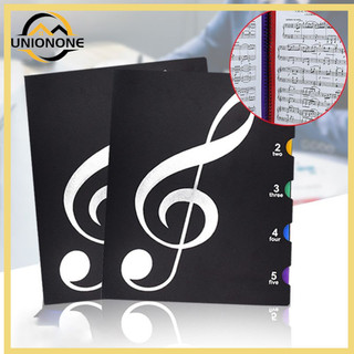 For Creative A4 Music Book Folders Piano Multi Function Score Practical File Hol