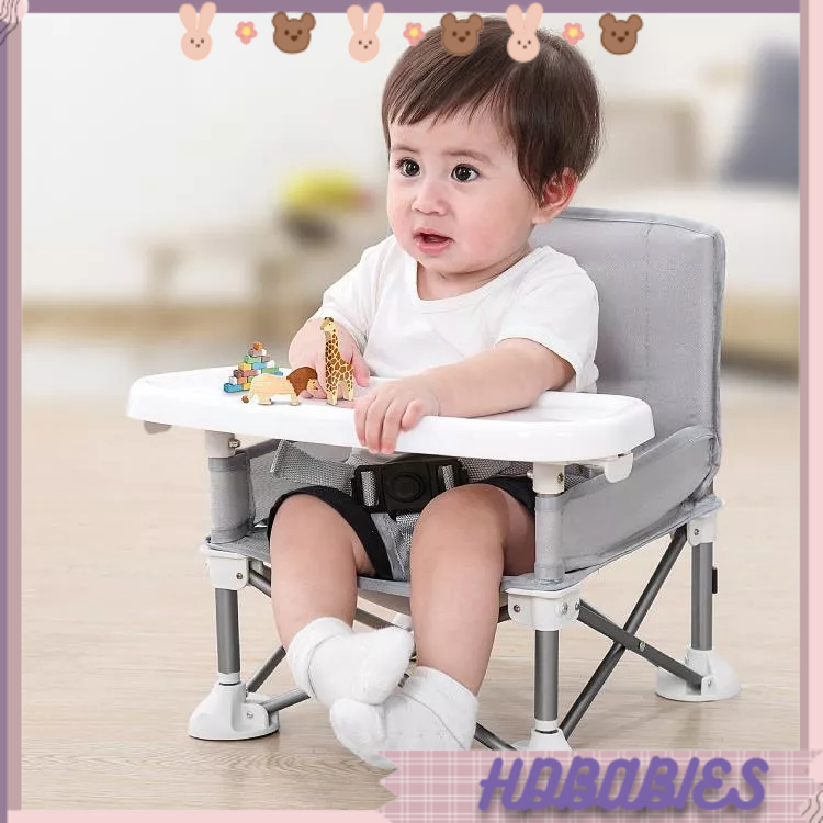 Bé Ghế Ăn Trẻ Sơ Sinh Du Lịch Ngoài Trời Di Động Ngồi Đi Biển Cắm Trại Dã Ngoại HDbabies