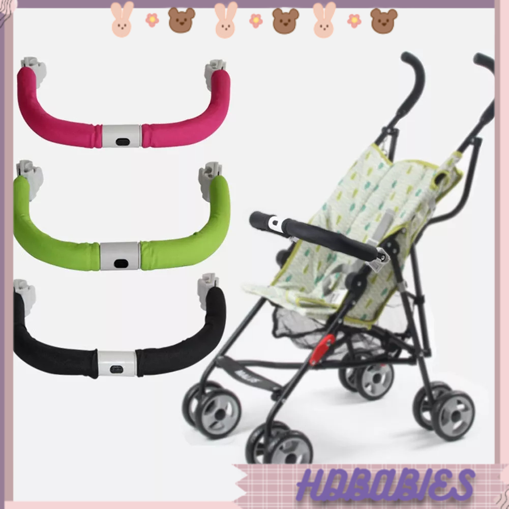 Xe đẩy trẻ sơ sinh có thể gập lại Tay cầm lái tháo rời vịn Thanh cản HDbabies