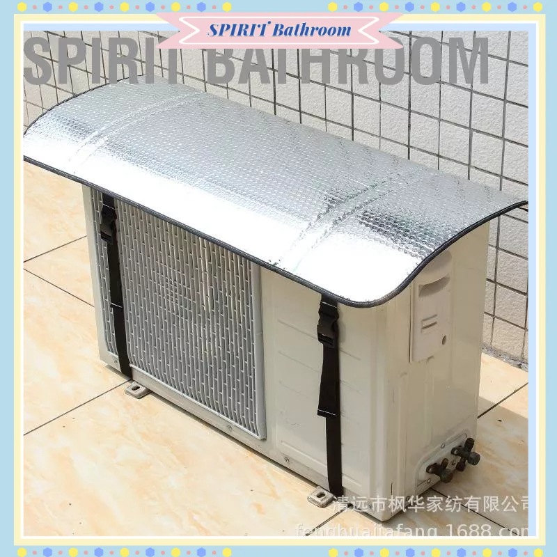 SPIRIT Bathroom Điều hòa không khí Dàn nóng Nắp trên Ngăn bụi Chống mưa Tấm che AC ngoài trời