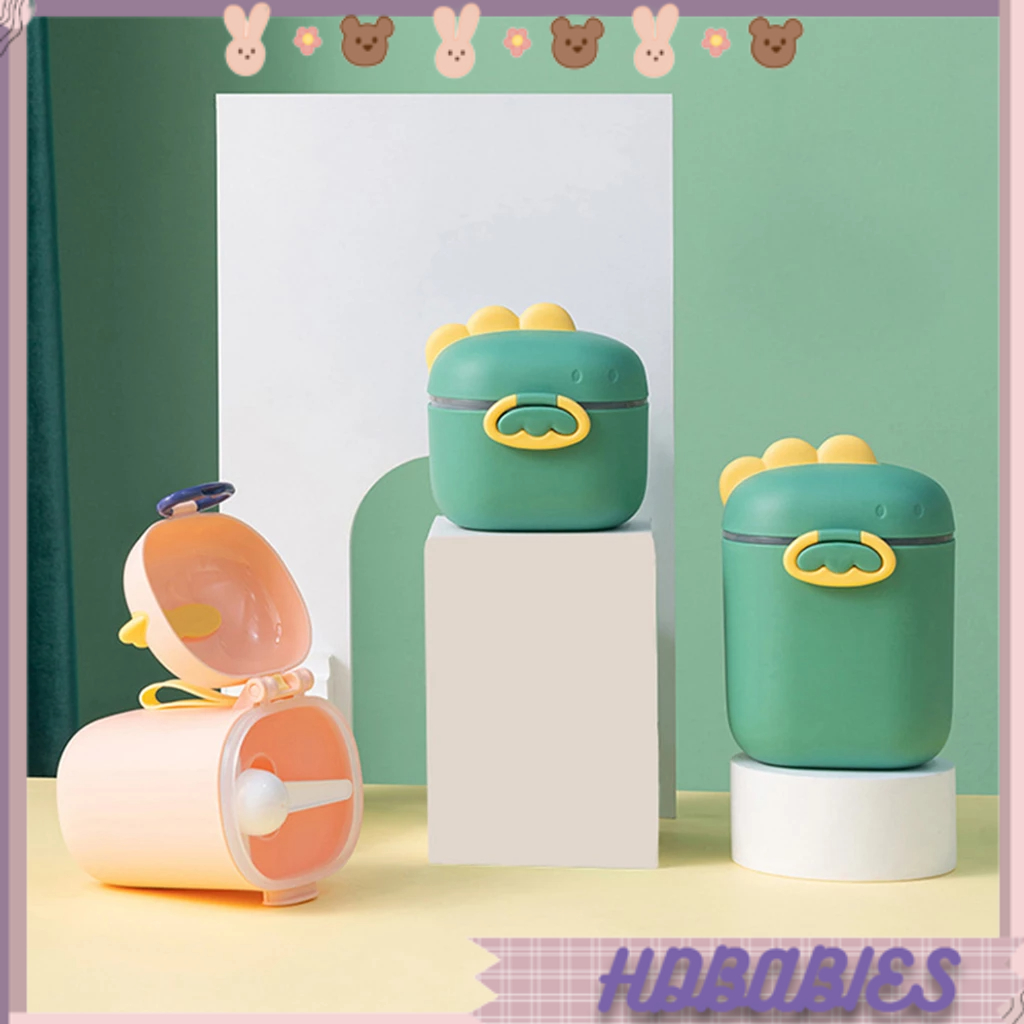 Baby baby portable out đóng gói bảo quản thực phẩm bổ sung hộp sữa bột chống ẩm-chống ẩm kín HDbabies