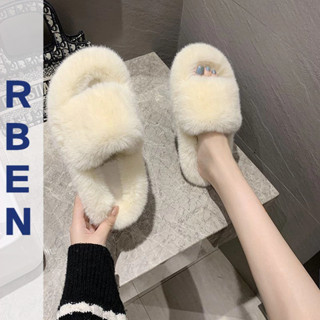  Dép cotton RENBEN đi trong nhà màu sắc xinh xắn cho nữ 