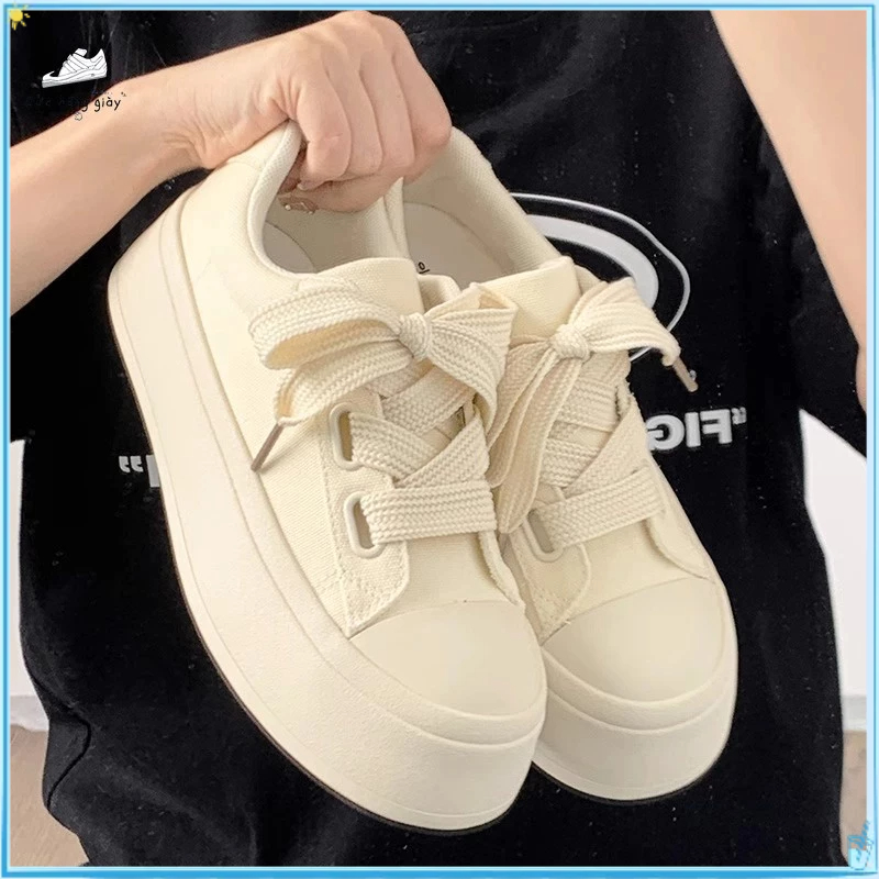 👟Giày Thể Thao Canvas Đế Dày Phong Cách Mới Mùa Hè Cho Nữ