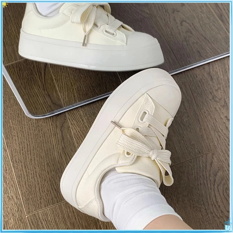 👟Giày Thể Thao Canvas Đế Dày Phong Cách Mới Mùa Hè Cho Nữ