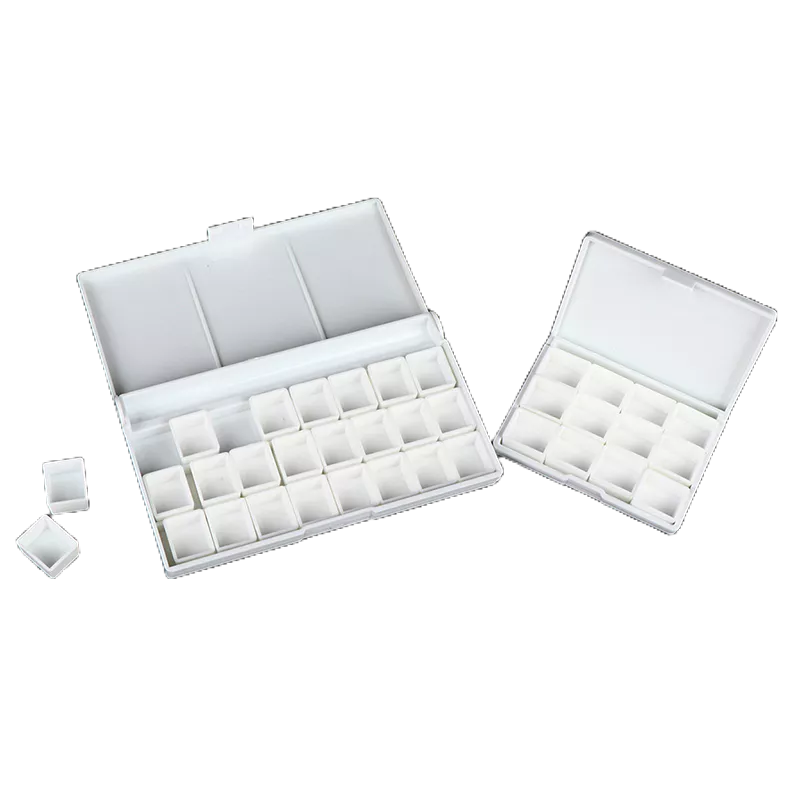 Khay trộn màu nước eshylala với ngăn 12/24 tiện lợi