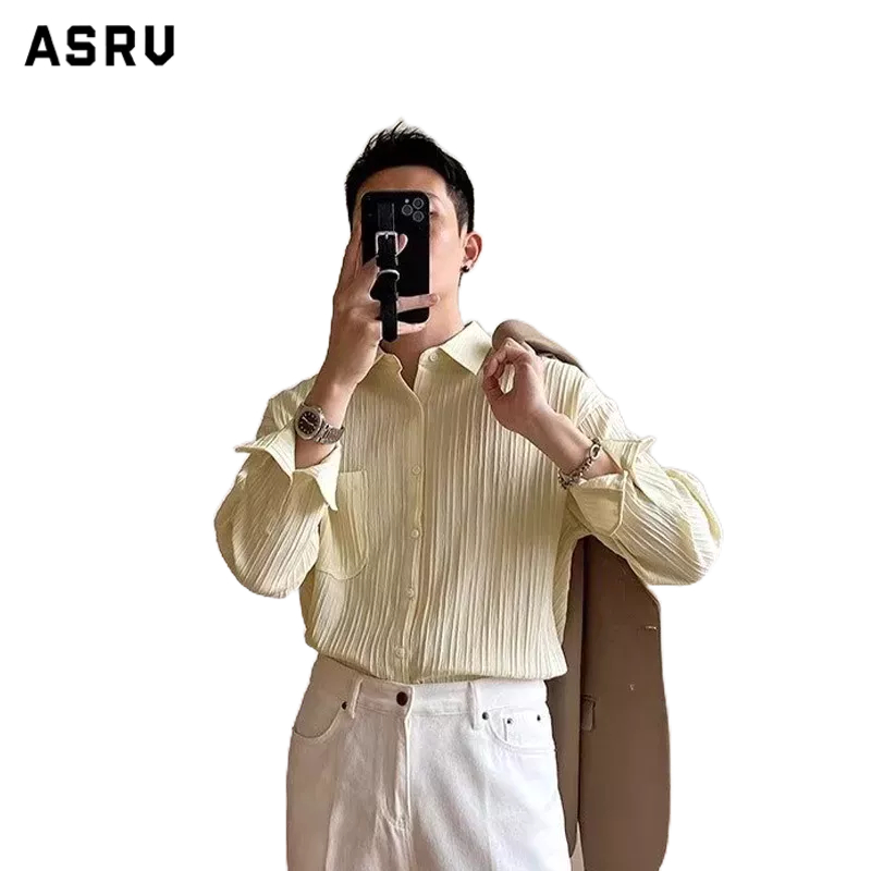 Áo Sơ Mi Nam Tay Dài Màu Trơn Thời Trang Công Sở