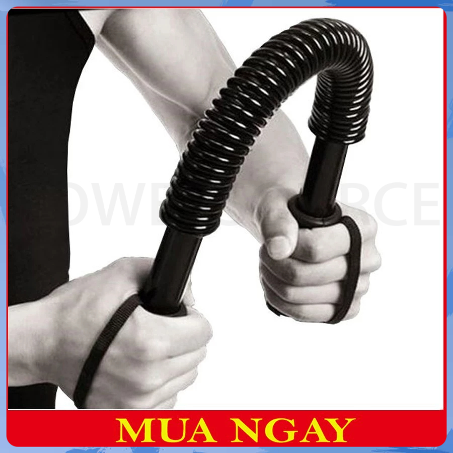 gậy lò xo tập cơ tay ngực vai thanh lò xo cao cấp lực bẻ 20kg 30kg 40kg 50kg đàn hồi tốt phù hợp luyện tập thể thao tại nhà