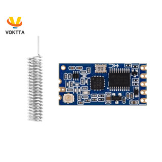 Mô đun cổng nối tiếp không dây voktta 433mhz si4463 hc-12 1000m thay thế bluetooth original