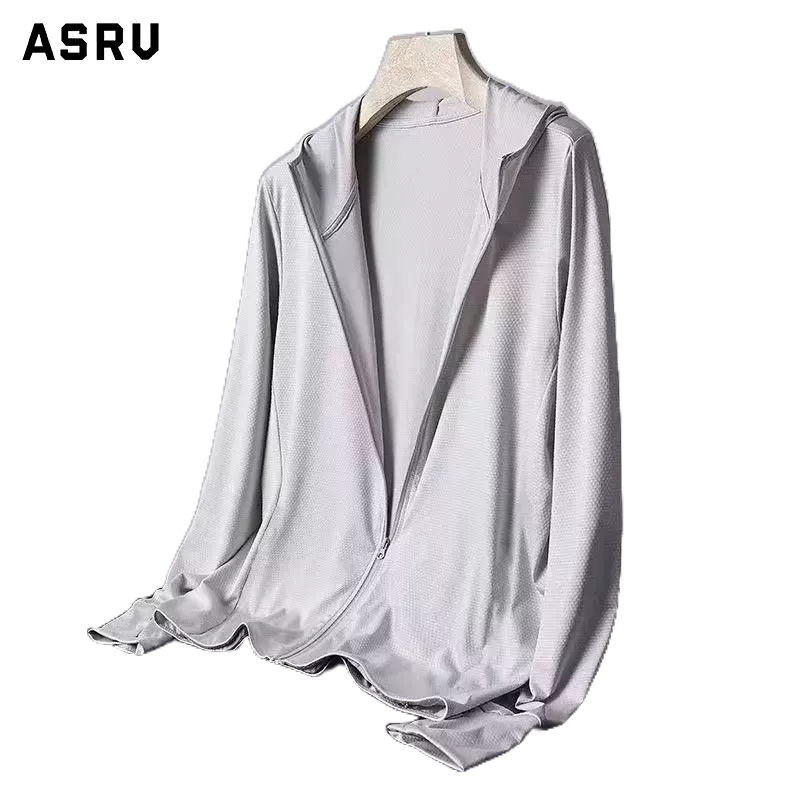 Áo Khoác Chống Nắng Tay Dài Phong Cách Harajuku Đơn Giản Trẻ Trung Cho Nam