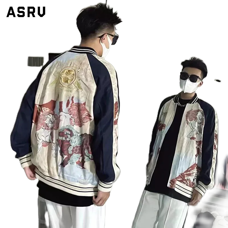 Áo Khoác Bóng Chày Form Rộng Thời Trang Cho Nam