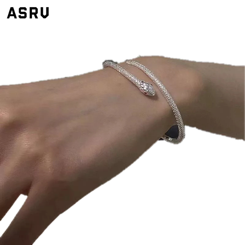 Asrv Phụ Kiện Cao Cấp Họa Tiết Da Rắn Có Thể Điều Chỉnh Chất Lượng Cao Cá Tính Cho Nam