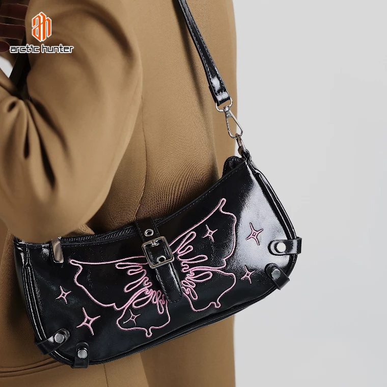 Arctic Hunter Túi xách thêu họa tiết phong cách phương Tây thời trang cho nữ