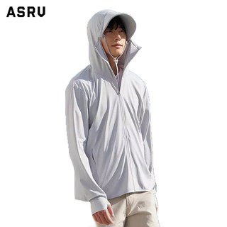 ASRV Áo Thun Lụa Chống Nắng Vành Rộng Chống Tia UV Thoải Mái Có Thể Tháo Rời Cho Nam
