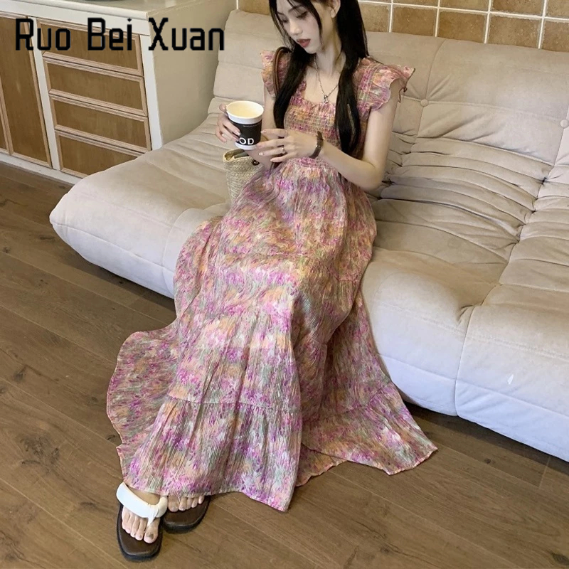Ruo Bei Xuan Đầm Dáng Ôm Phong Cách Sang Trọng Thời Trang Mùa Hè