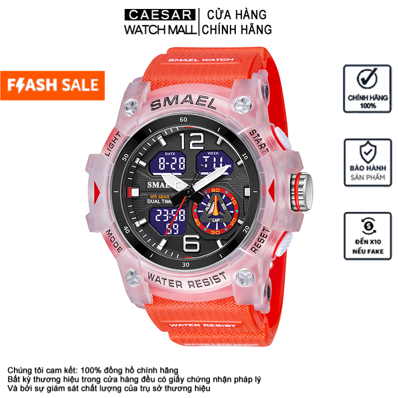 Đồng Hồ Điện Tử Thể Thao Nam Chính Hãng SMAEL 8007 Phong Cách Thời Trang Đẹp Trẻ Trung Năng Động Giá Rẻ Chống Nước Cực Tốt