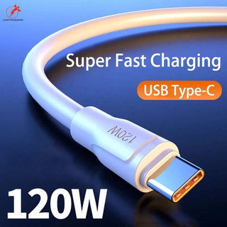 Cáp sạc nhanh 120w 6a cho huawei apple type-c android