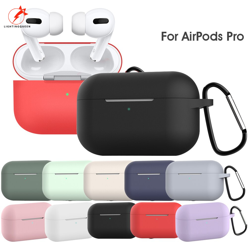 Vỏ Bọc Silicone Bảo Vệ Hộp Đựng Tai Nghe airpod 3 / Pro Thiết Kế Đơn Giản Tiện Dụng