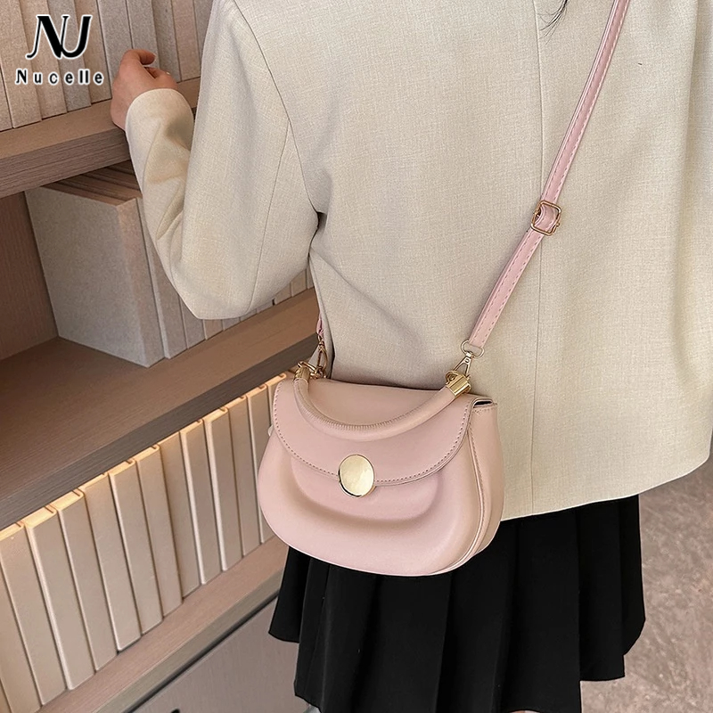 NUCELLE Túi Đeo Vai Thời Trang Hong Kong Cao Cấp Cho Nữ
