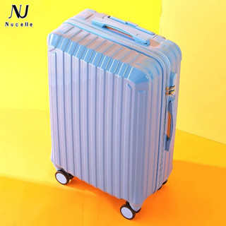 NUCELLE Va Li Kéo Đi Học Bằng Da Sức Chứa Lớn Thời Trang Hàn Quốc Thông Dụng Có Bánh Xe Kéo Thông Dụng Cho Nam Và Nữ