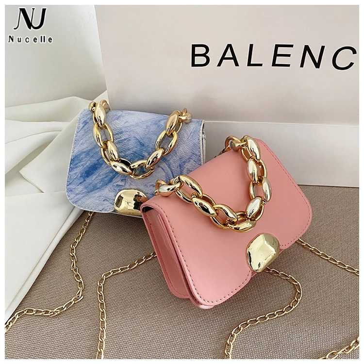 Nucelle Túi Xách Đeo Vai Hình Vuông Cỡ Nhỏ Phong Cách retro Thời Trang Mùa Xuân Cho Nữ