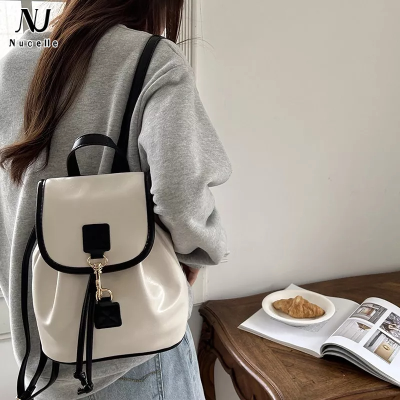 Nucelle Ba Lô Nhỏ Đơn Giản Thời Trang Dành Cho Nữ