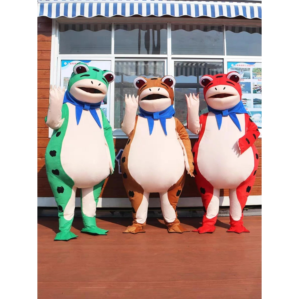 Hanlu Trang Phục Hóa Trang Ếch Hoạt Động Vui Nhộn Kèm Quạt Và Kho Báu Sạc