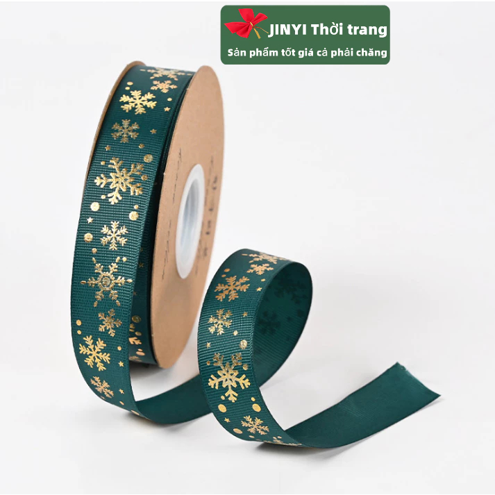 Cuộn Dây Ruy Băng 5M Trang Trí Giáng Sinh