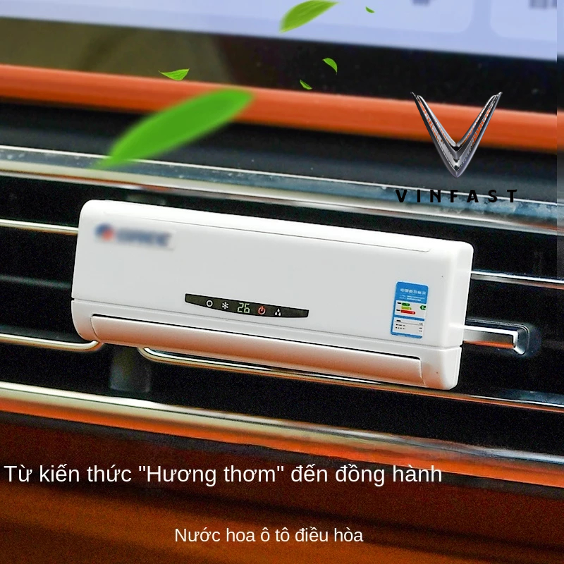 Kẹp Khuếch Tán Nước Hoa Gắn Điều Hòa Xe Hơi vinfast vf8 vf9 vf e34 vf5 vf7 lux a2.0 fadil