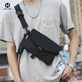XINYIMEI  Túi Đeo Chéo Ngực Phong Cách Đường Phố Nhật Bản Cá Tính Cho Nam