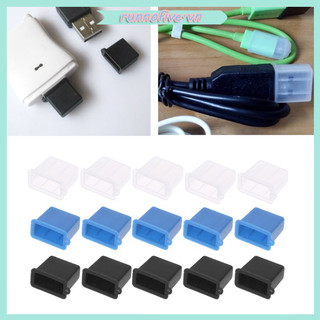 Set 5 vỏ bọc nút bịt cổng usb loại a chống bụi tiện dụng