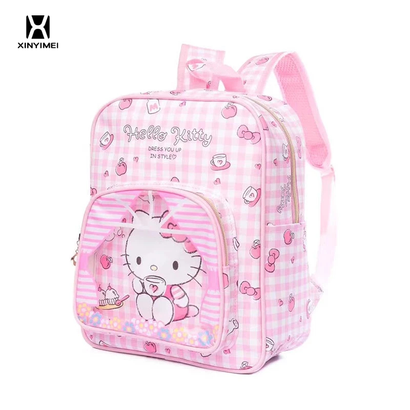 XINYIMEI Ba Lô Da Koulomi Go Out Trong Suốt Siêu Nhẹ Họa Tiết Hoạt Hình Melody Dễ Thương Cho Bé