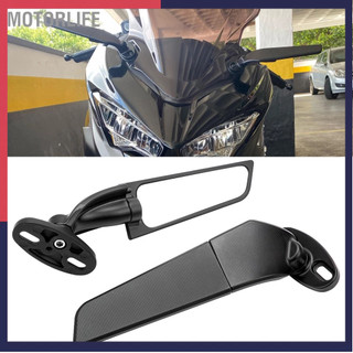 Gương chiếu hậu gắn cánh gió điều chỉnh được cho ninja 250 300 400 650 h2 h4