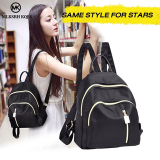 Juststar Ba lô nữ ba lô vải nylon chống thấm nước mini túi nhỏ ba lô du lịch thông thường