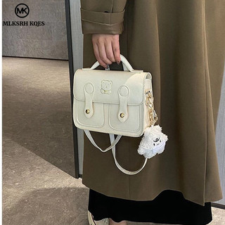 MLKSRH KQES One Túi Đeo Chéo Hình Vuông Cỡ Nhỏ Phong Cách retro Thời Trang Cho Nữ