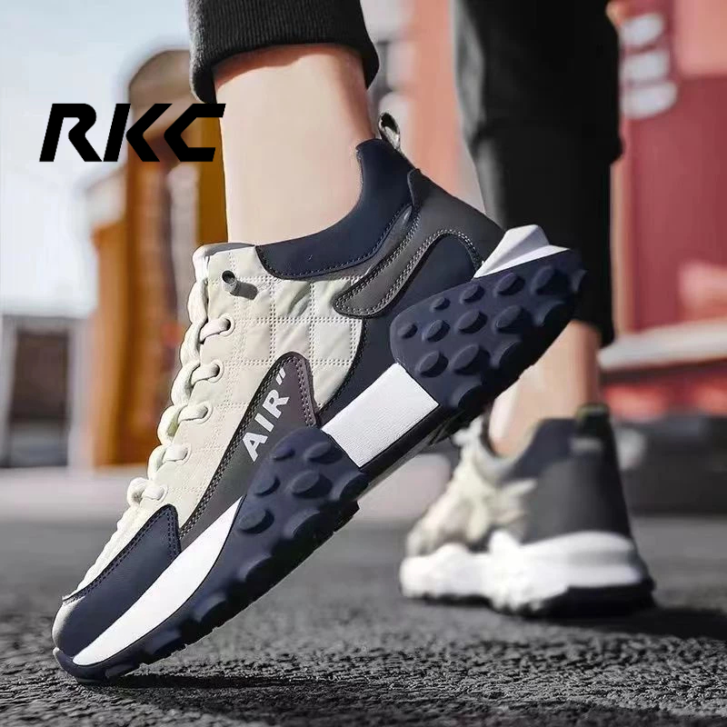 Giày thể thao nam mùa thu giày chạy bộ thoải mái Hàn Quốc 2023 giày thấp Forrest Gump, giày nam thoáng khí thời trang