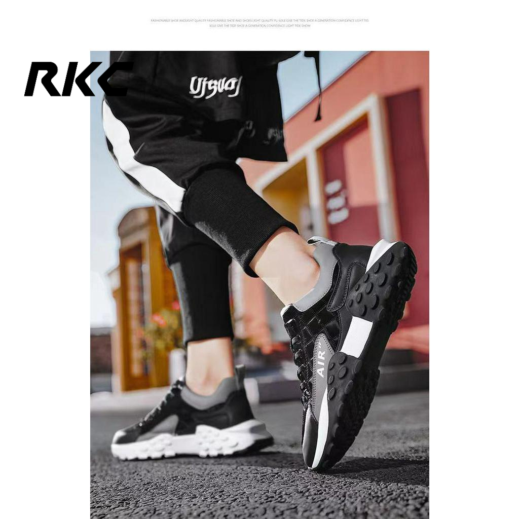 Giày thể thao nam mùa thu giày chạy bộ thoải mái Hàn Quốc 2023 giày thấp Forrest Gump, giày nam thoáng khí thời trang