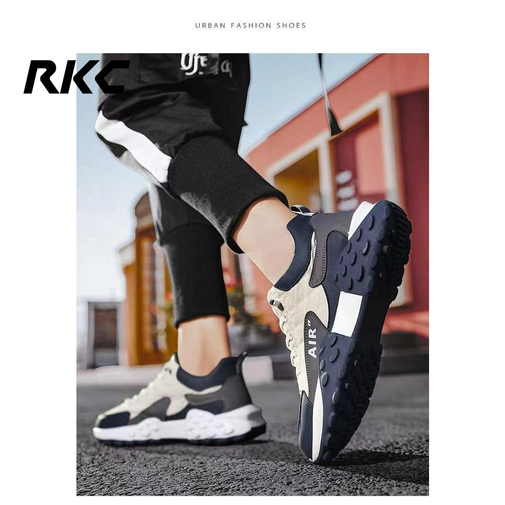 Giày thể thao nam mùa thu giày chạy bộ thoải mái Hàn Quốc 2023 giày thấp Forrest Gump, giày nam thoáng khí thời trang