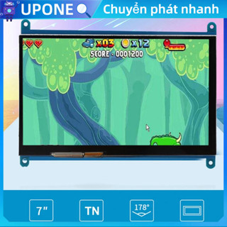 [Trong Kho] màn hình 7 inch-màn hình cảm ứng 7 inch-Màn hình LCD 7 inch HDMI 1024x600 Ultra HD cảm ứng điện dung cho Raspberry Pi UPONE