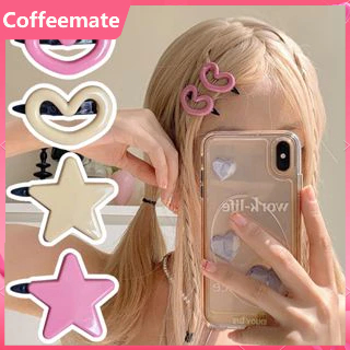 ⚡Kẹp Tóc Mái Hình Ngôi Sao và Trái Tim Dễ Thương Phong Cách Hàn Quốc Dành Cho Nữ