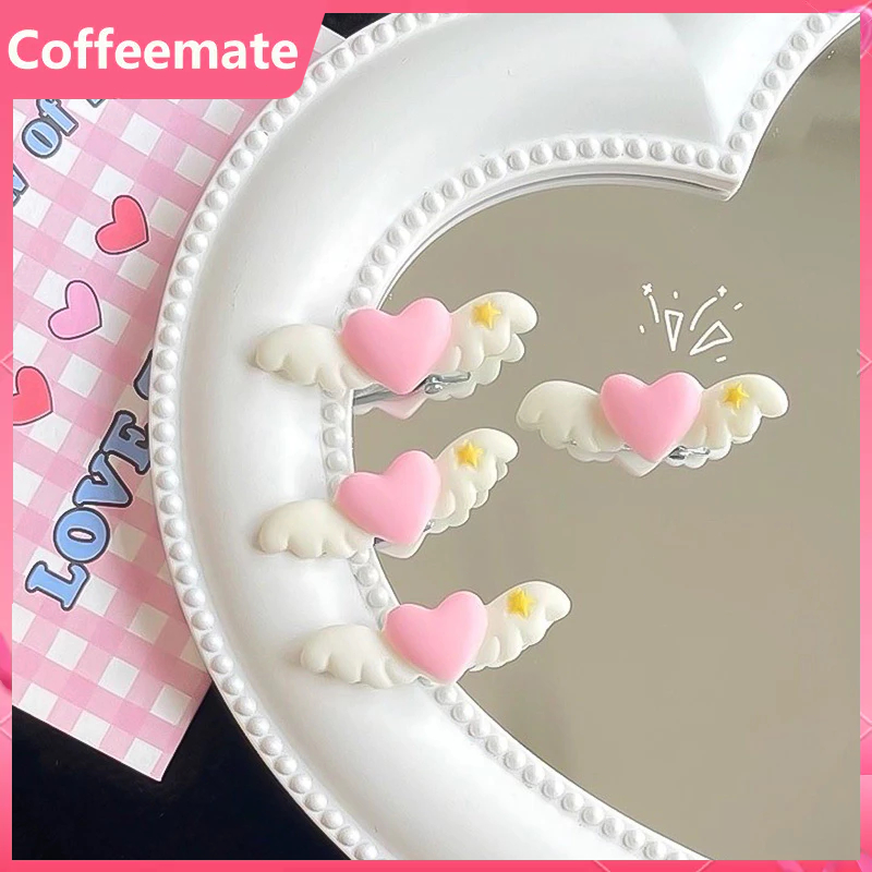 ⚡Kẹp Tóc Hình Ngôi Sao / Trái Tim / Phấn Má Hồng mini Dễ Thương 13 Màu Lựa Chọn Phong Cách Nhật Bản