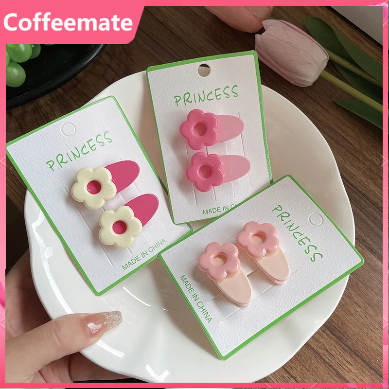 ⚡Kẹp Tóc Hình Hoa Màu Macaron Xinh Xắn Thời Trang 2023