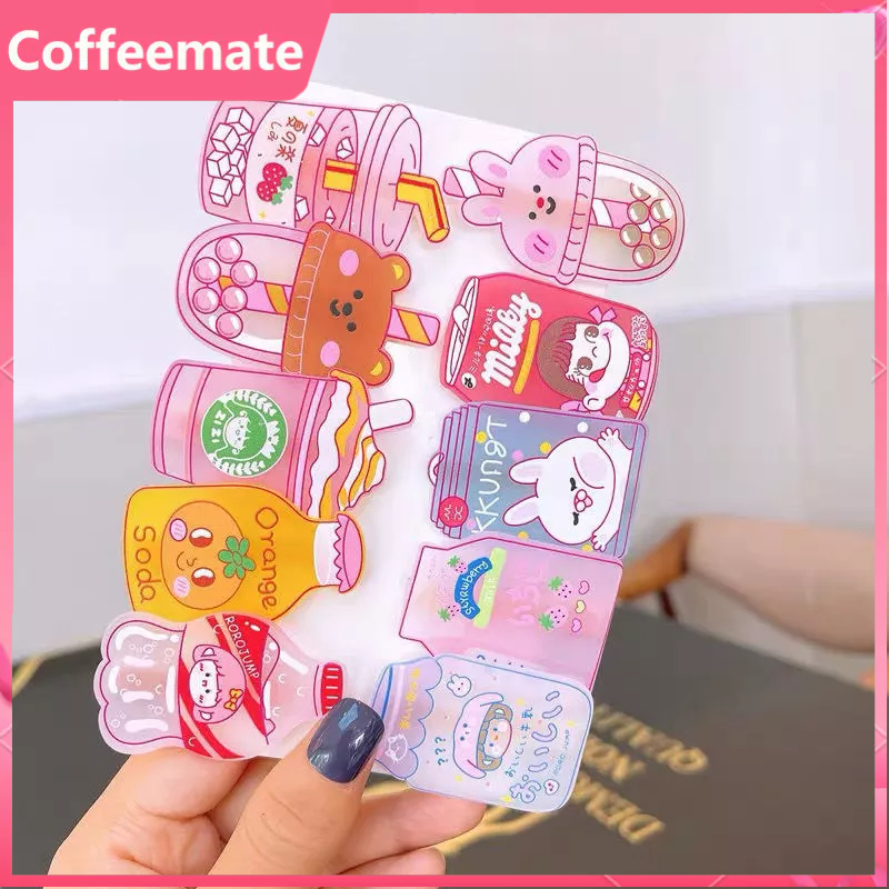 ⚡Kẹp Tóc Hình Bình Nước Hoạt Hình Phong Cách Hàn Quốc Dễ Thương Xinh Xắn Cho Bé