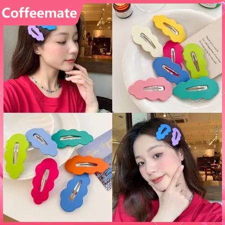 Kẹp Tóc Ngôi Sao Nhiều Màu Sắc Ngọt Ngào Cho Nữ 1 Cái - Kẹp Tóc HìNh ĐáM Mây Dễ Thương ThờI Trang