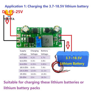 Bảng mạch sạc pin lithium voktta dd28crta 1a 3.7-18.5v