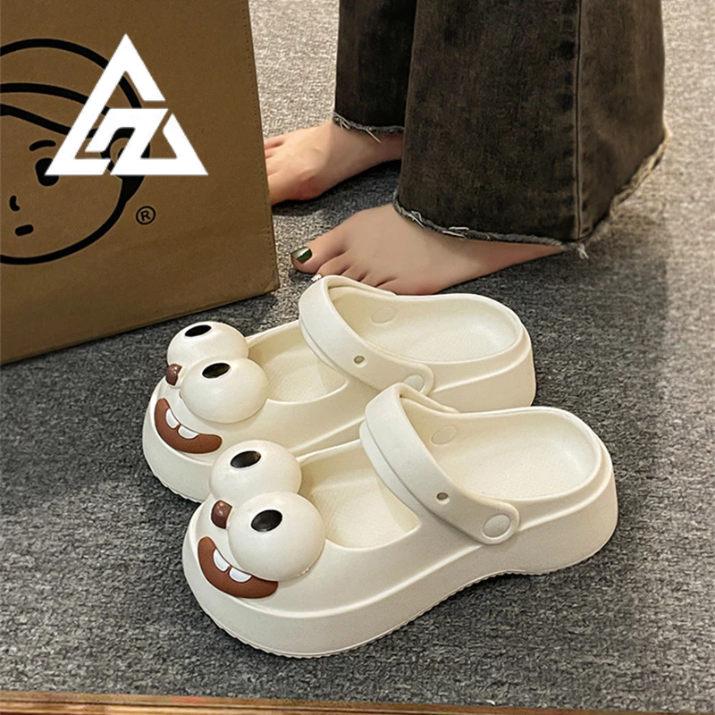 Az Dép Sandal Đế Dày Quai Ngang Thắt Nơ Xinh Xắn Cho Nữ