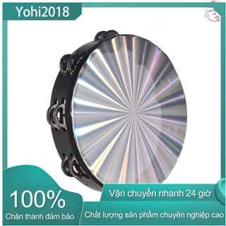 Trống cầm tay Tambourine 8 inch/10 inch