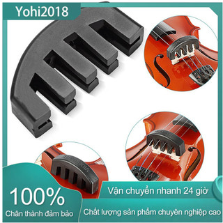 Dụng Cụ Giảm Âm Cho Đàn Violin Bằng Cao Su 4 / 4 Kèm 5 Chốt Chặn